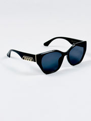 Louis Vuitton - 9101 – 54 – Black – Acetate – Sunglasses – Ladies