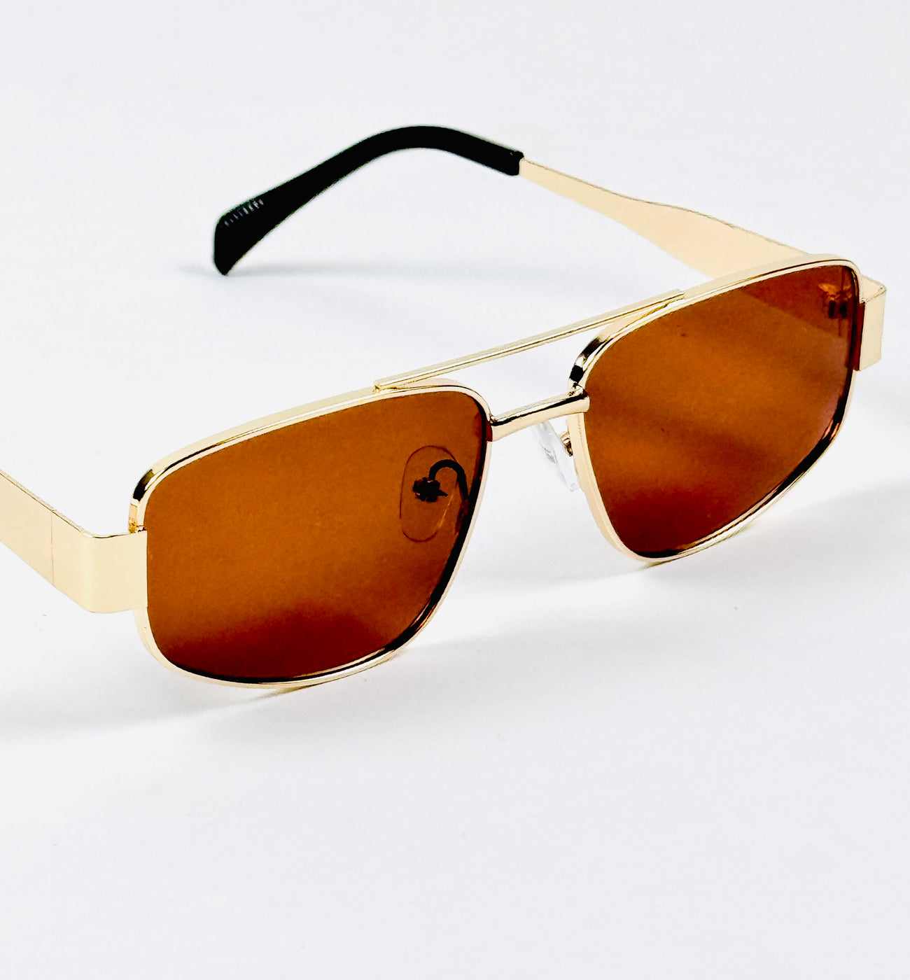 Celine – Triomphe - 55 – Golden Brown – Metal – Sunglasses - Unisex