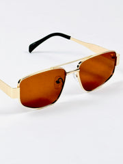 Celine – Triomphe - 55 – Golden Brown – Metal – Sunglasses - Unisex