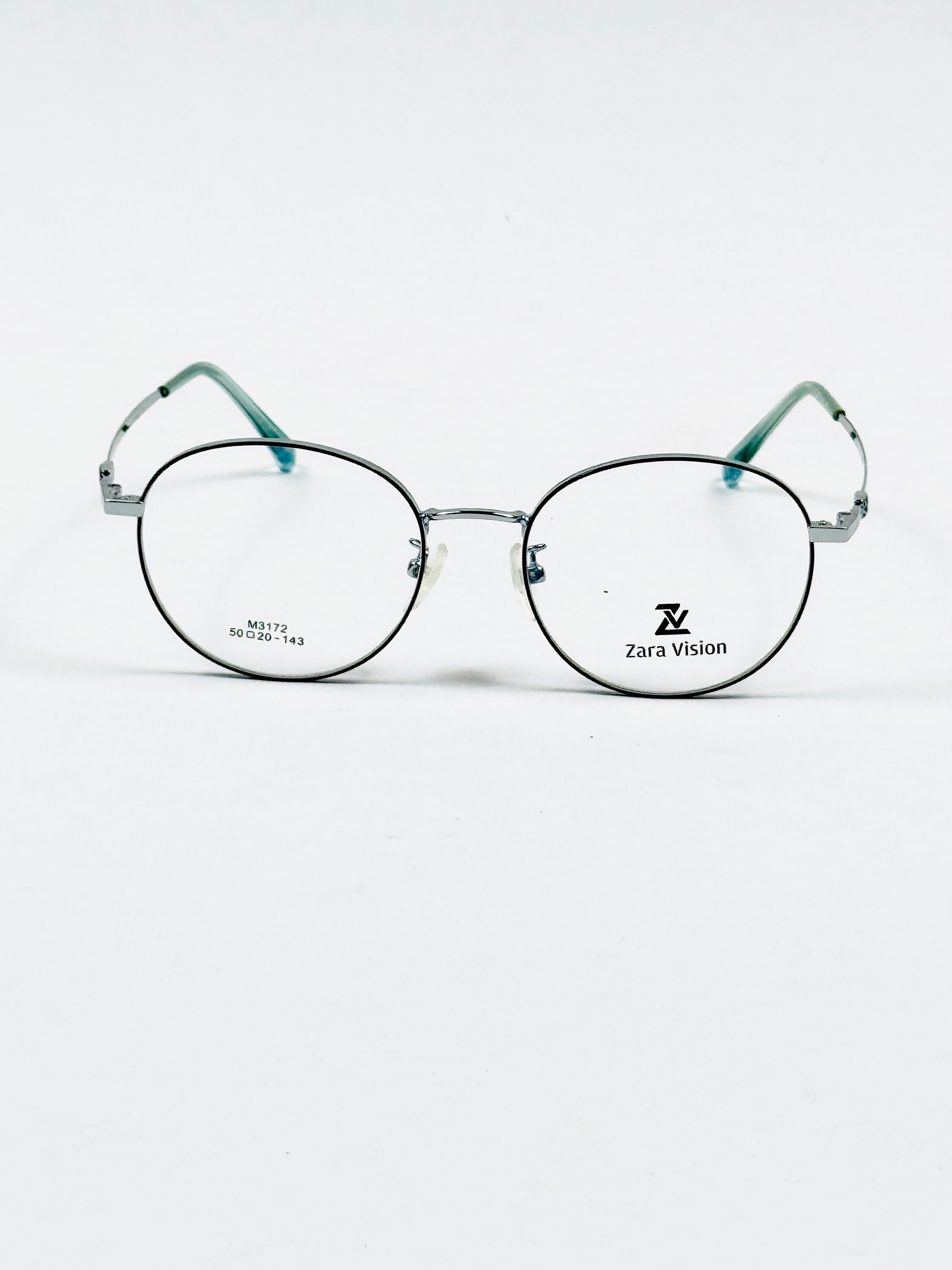 Dior – 3172 – 50 - Silver Black – Metal – Optics – Unisex