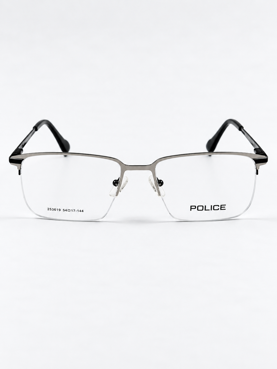 Police – 253619 – 54 - Silver Black – Metal – Optics - Unisex