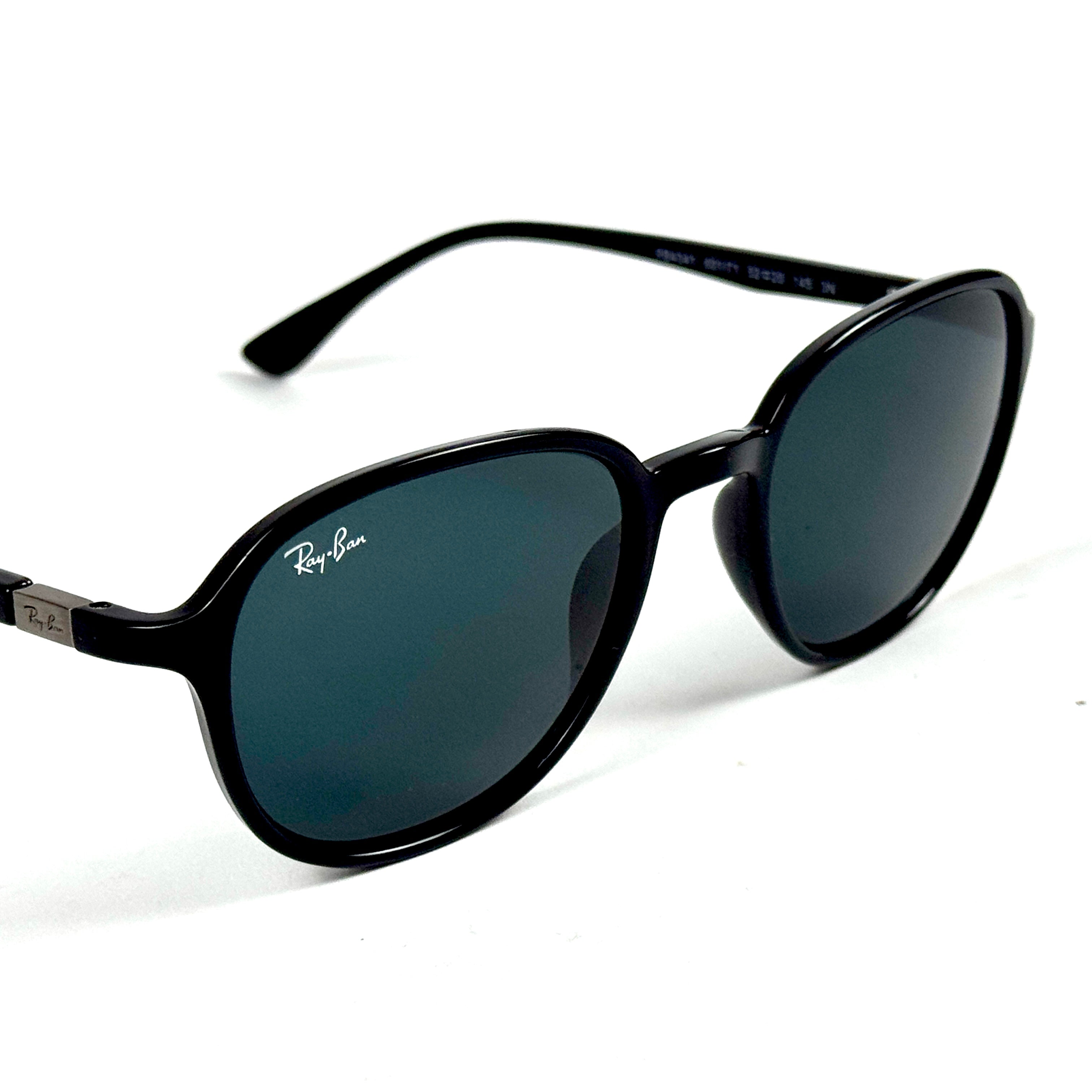 RayBan – 4341 – 52 – Black –  Acetate- Sunglasses – Unisex - Premium