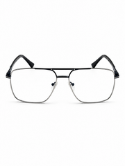 Tom Ford – 253607 – 55 - Silver Black – Metal – Optics - Unisex