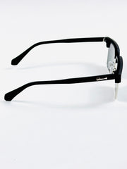 Cartier – 3636 – 56 – Silver Black - Acetate - Metal - Sunglasses – Unisex