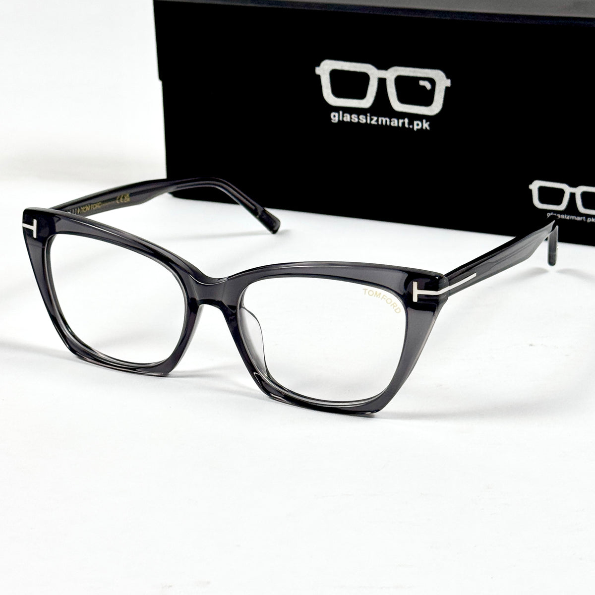 Tom Ford – 5709 – 54 – Grey –  Acetate - Optics – Ladies - Premium