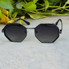 Louis Vuitton – 1938 – 57 – Green – Metal – Sunglasses – Ladies