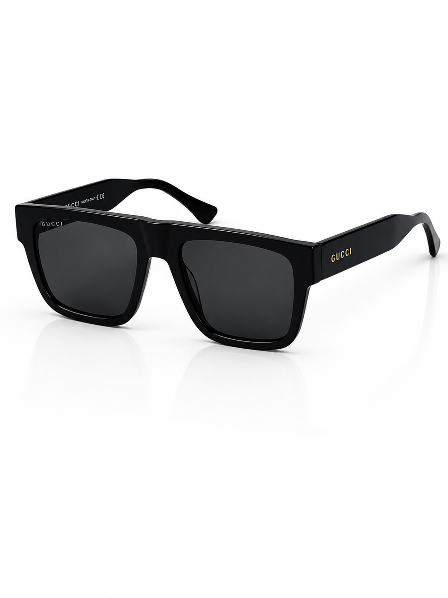Gucci – 1868 - 53 – Black – Acetate - Sunglasses – Unisex - Premium