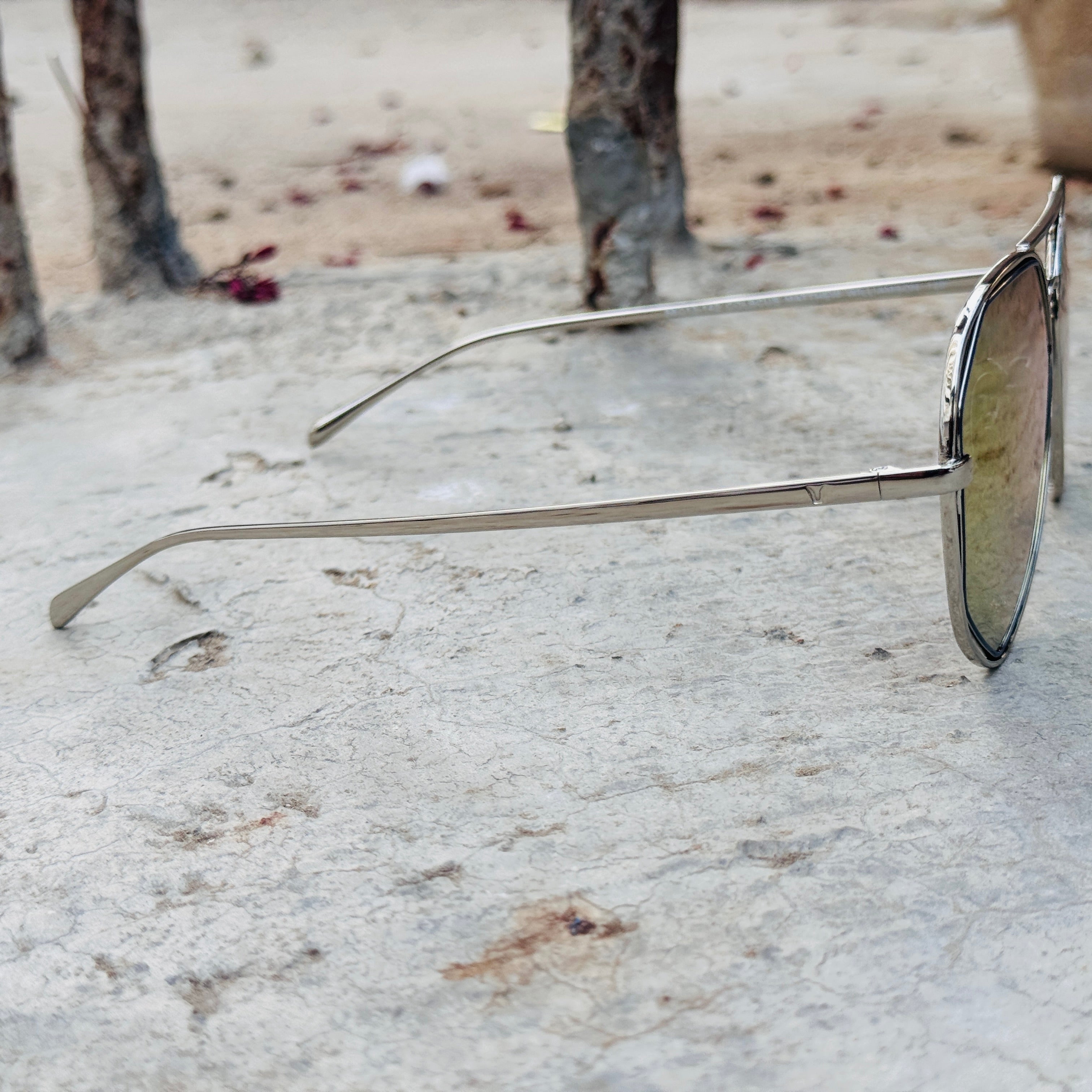 Gentle Monster – 129 - 58 – Silver Mercury - Metal - Sunglasses – Unisex - Premium
