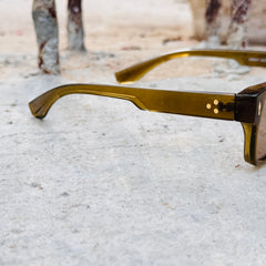 Moscot – 6041 – 53 - Transparent Green – Acetate  – Sunglasses - Unisex