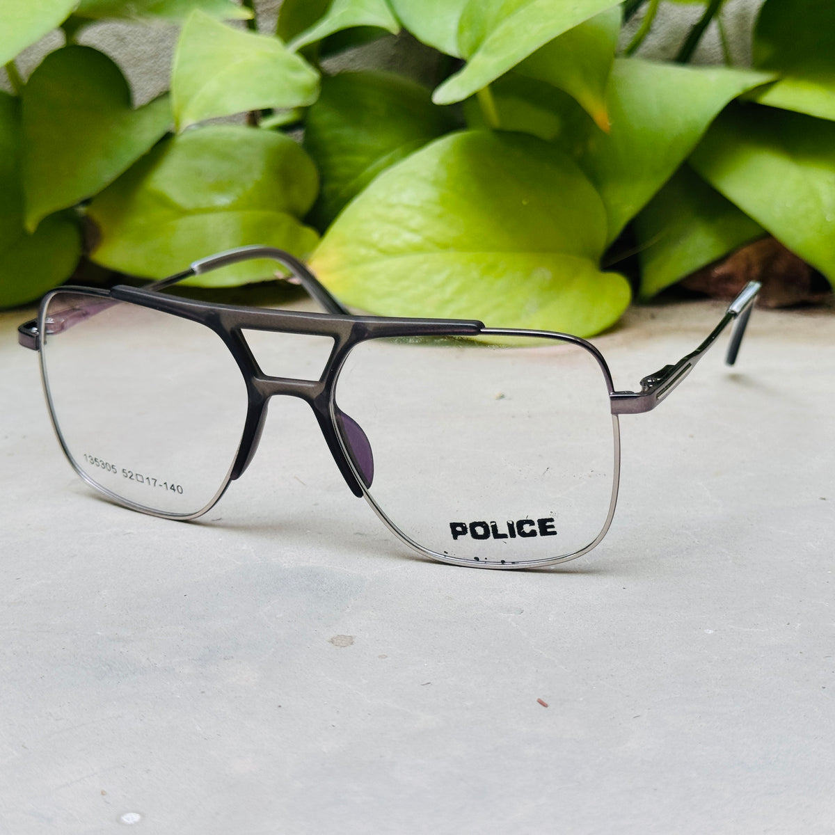 Police – 135305 – 52 – Grey –  Metal - Optics – Unisex