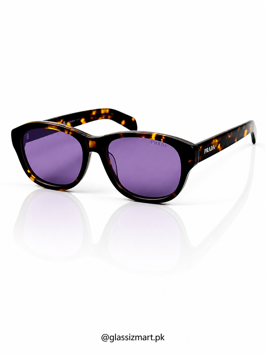 Prada – SPRc13S – 56 – Tortoise Purple –  Acetate - Sunglasses – Unisex - Premium