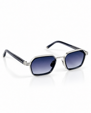 Gucci - 2074 - 51 - Silver Gradient - Metal - Rectangle - Sunglasses - Premium