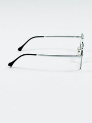 Dior – 3303 – 51 - Silver Black – Metal – Optics – Unisex