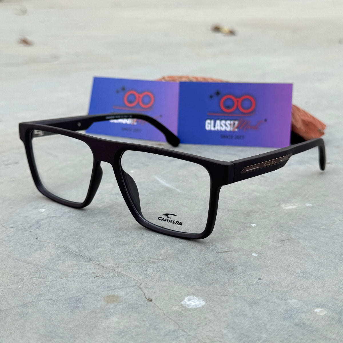 Carrera – 8074 – 52 – Brown - Acetate - Optics – Unisex - Premium