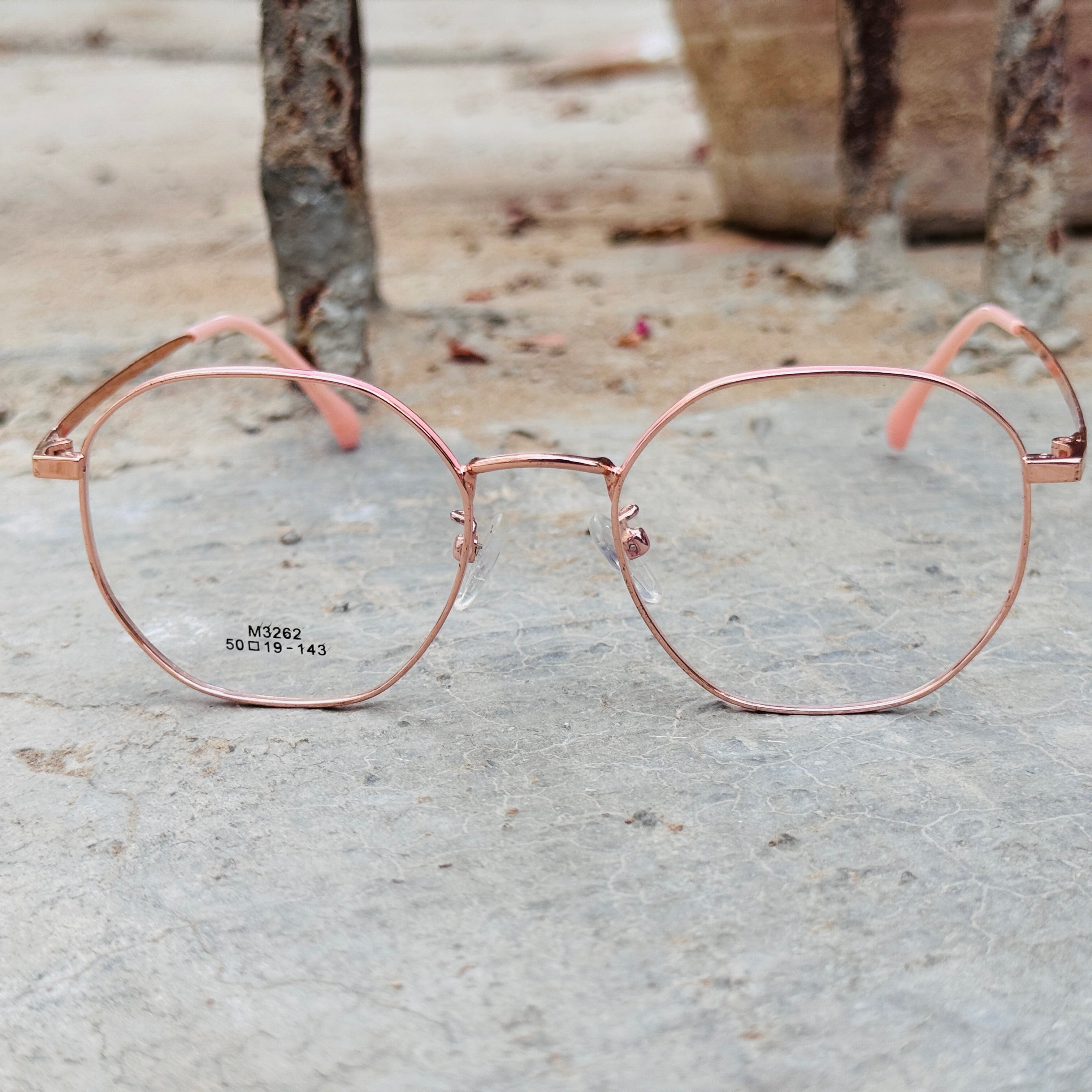 Dior – 3262 – 50 - Rose Gold – Metal – Optics – Ladies