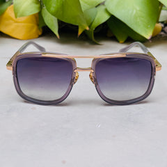 Dita – 2030 - 60 –  Grey Gradient - Metal - Sunglasses – Unisex - Premium