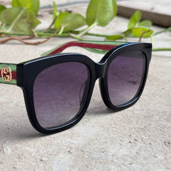 Gucci – 1338 - 50 – Black Gradient - Acetate - Sunglasses – Ladies - Premium