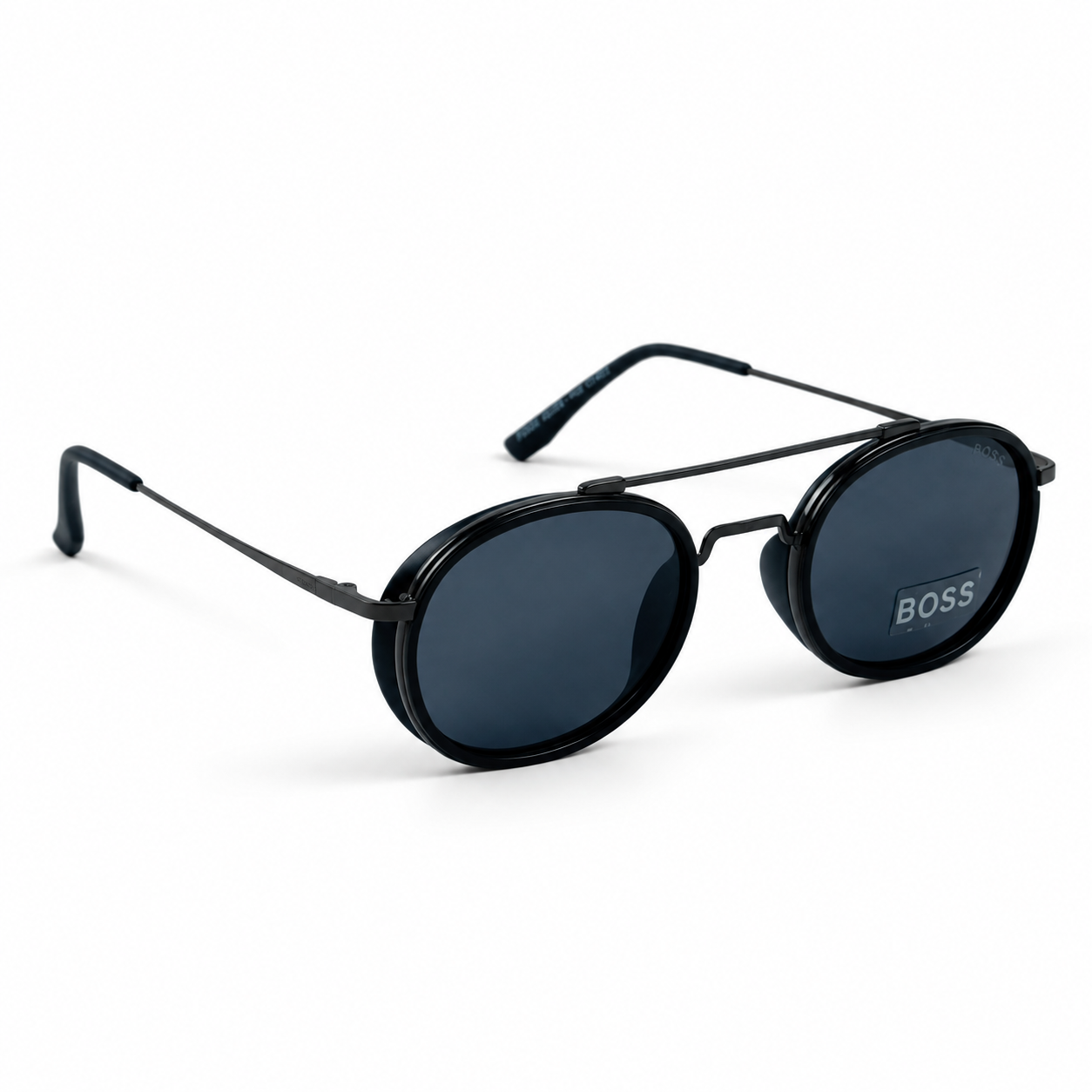 Boss – P8604 – 48 – Black – Metal – Sunglasses – Unisex