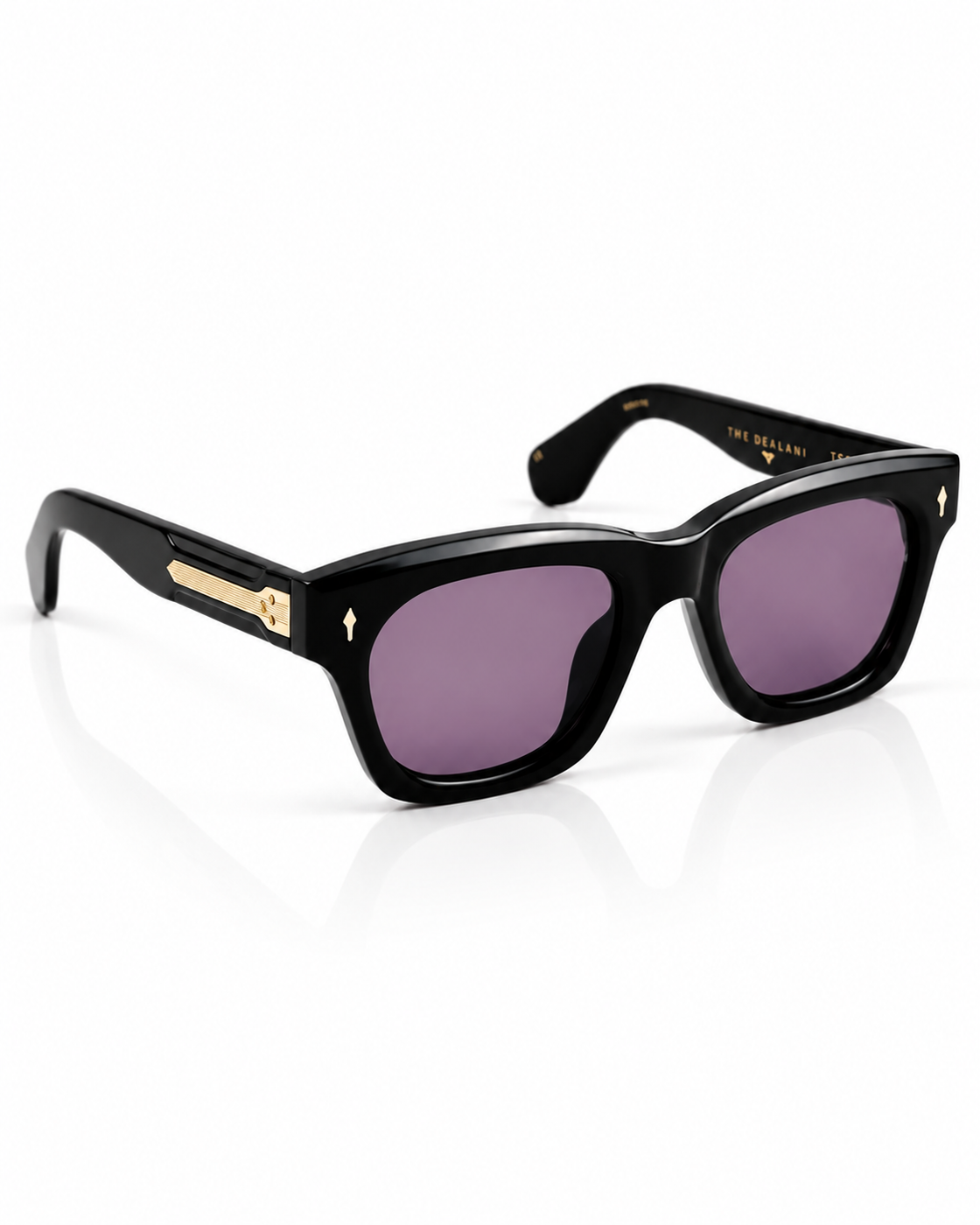 Jacques Marie Mage – DEALAN – 53 – Black Purple – Acetate – Sunglasses – Unisex - Premium