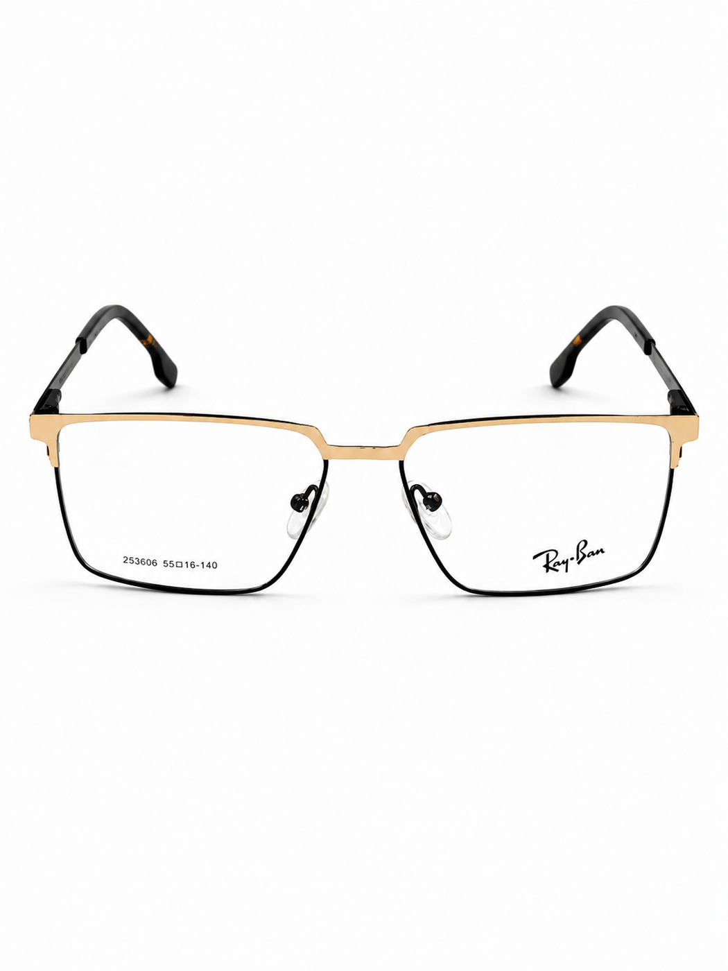 Rayban – 23506 – 55 - Golden Black – Metal – Optics - Unisex