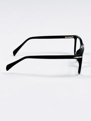 David Beckham – 2002 – 53 - Black – Acetate  – Optics - Unisex