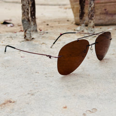 Cartier – 301612 - 60 –  Brown - Metal - Sunglasses – Unisex - Premium