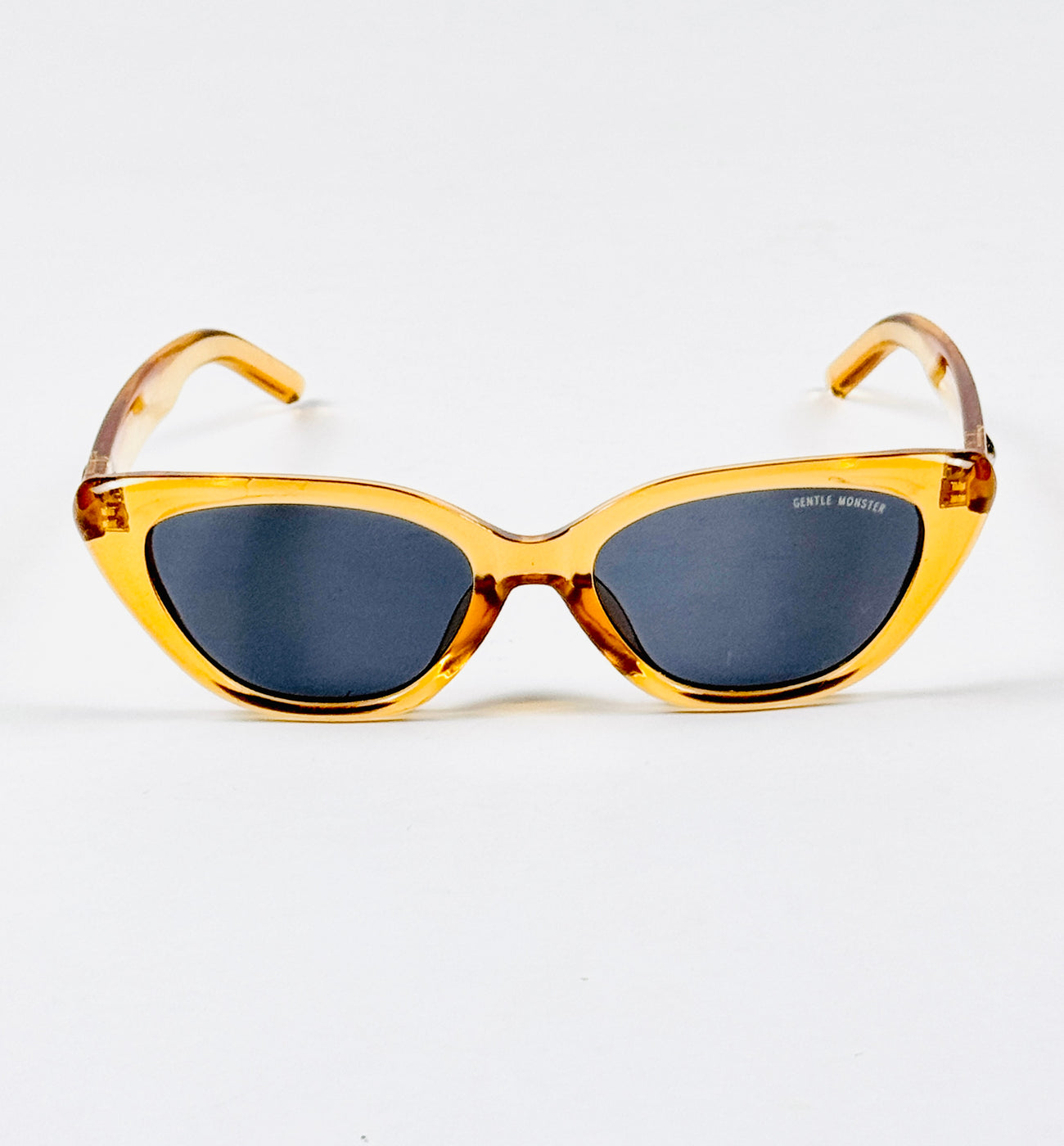 Gentle Monster – 9156 – Mustard Black – Acetate – Oval – Sunglasses - Ladies