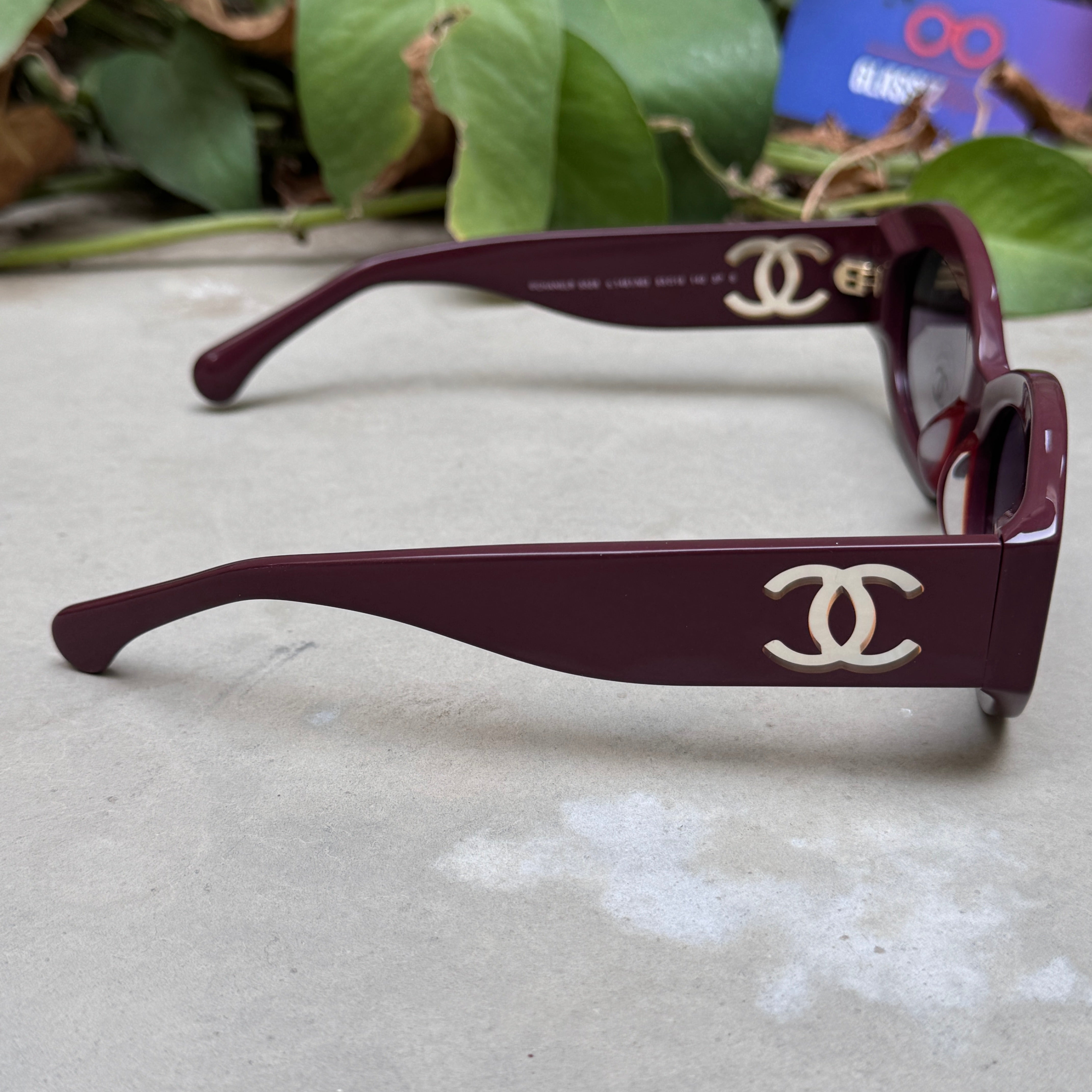 Chanel – 5528 - 53 – Purple – Acetate - Sunglasses – Ladies - Premium