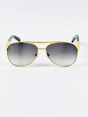 Louis Vuitton – 0339 - 61 – Golden Black Gradient - Metal - Sunglasses – Unisex - Premium