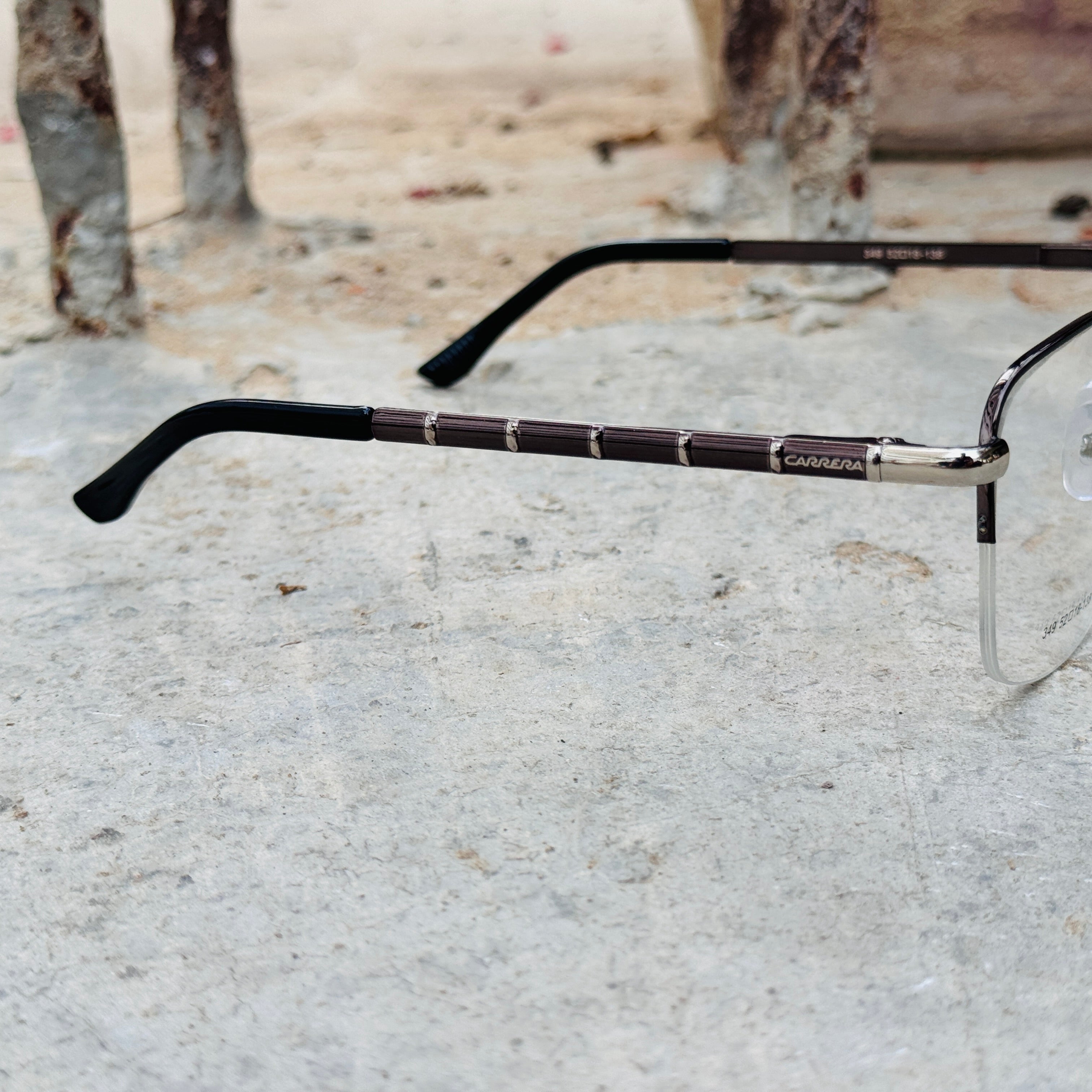 Carrera – 349 – 52 – Silver Black –  Metal - Optics – Unisex