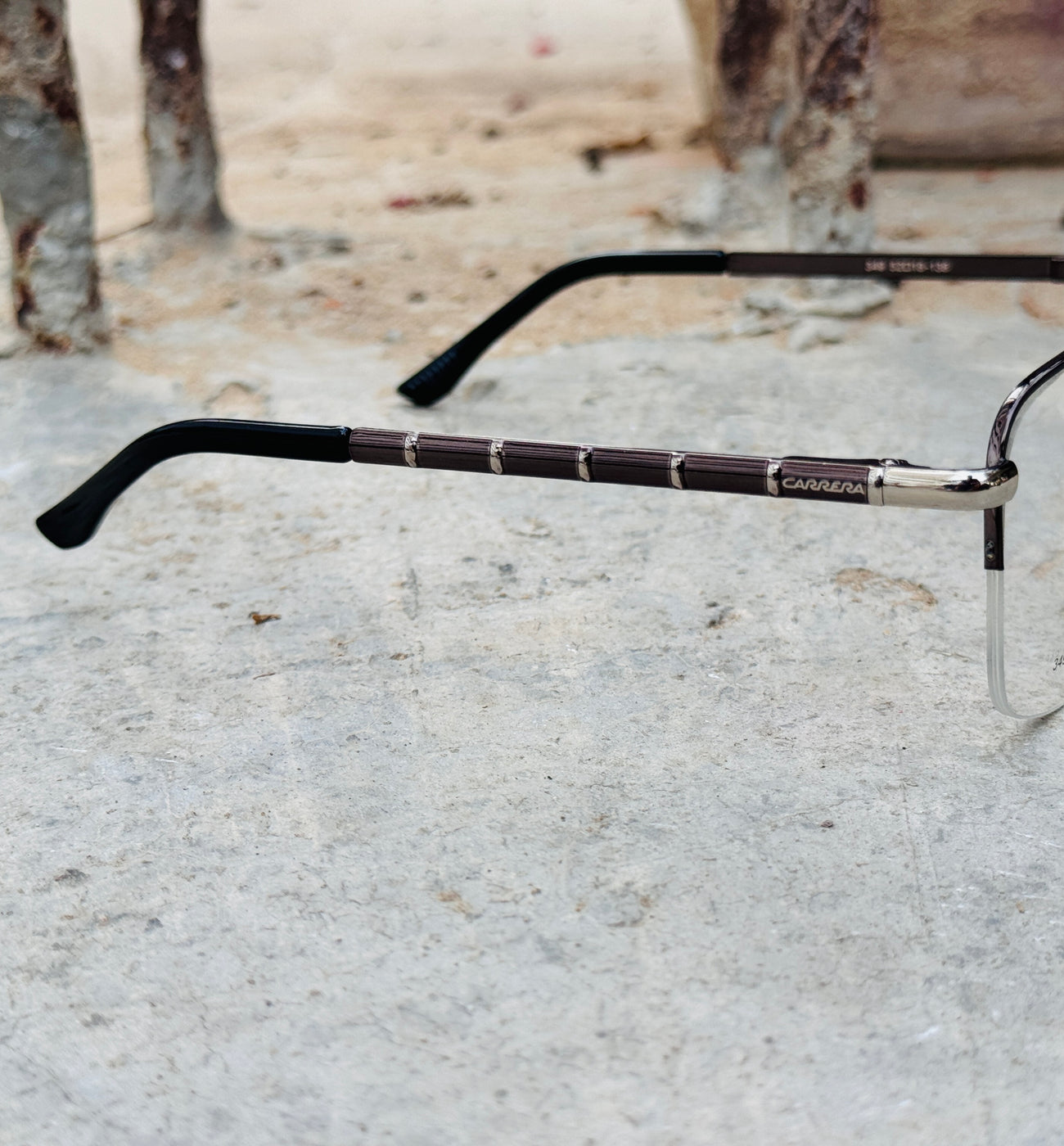 Carrera – 349 – 52 – Silver Black –  Metal - Optics – Unisex