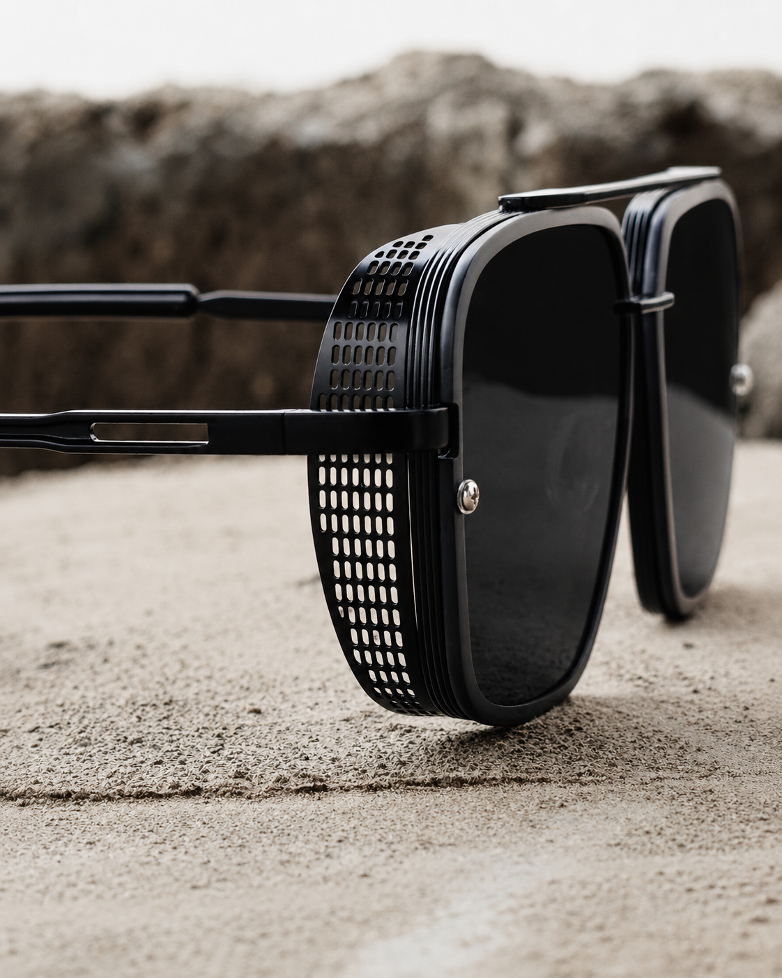 Dita – 77 – 48 – Black – Metal – Sunglasses – Unisex