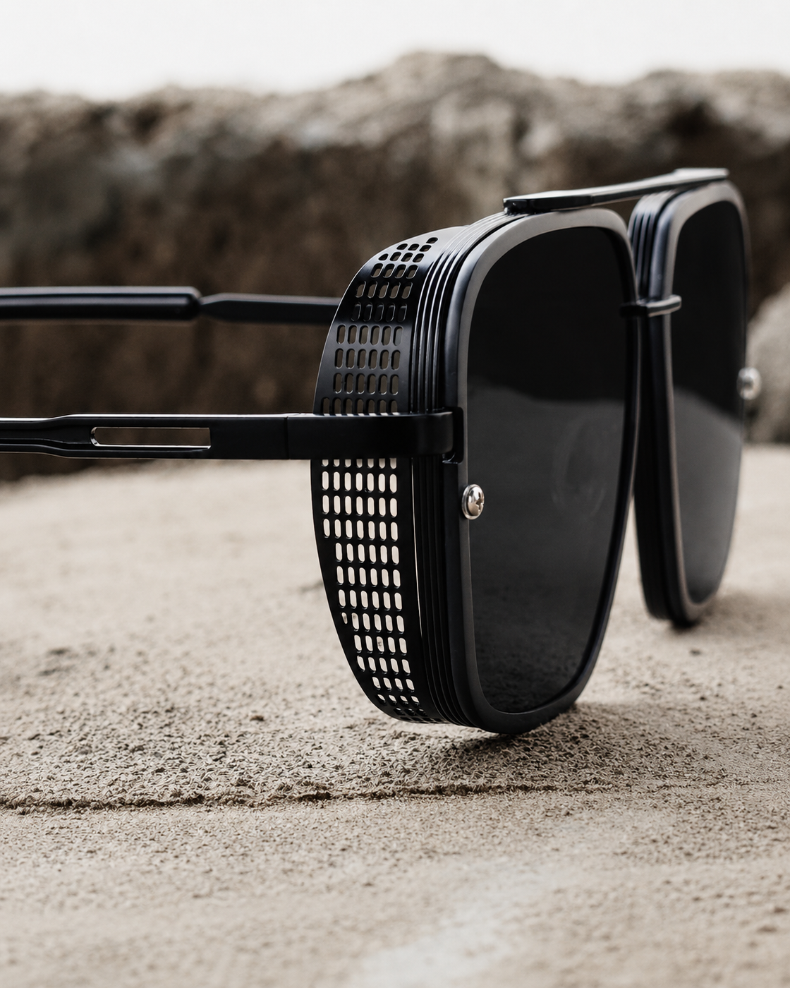 Dita – 77 – 48 – Black – Metal – Sunglasses – Unisex