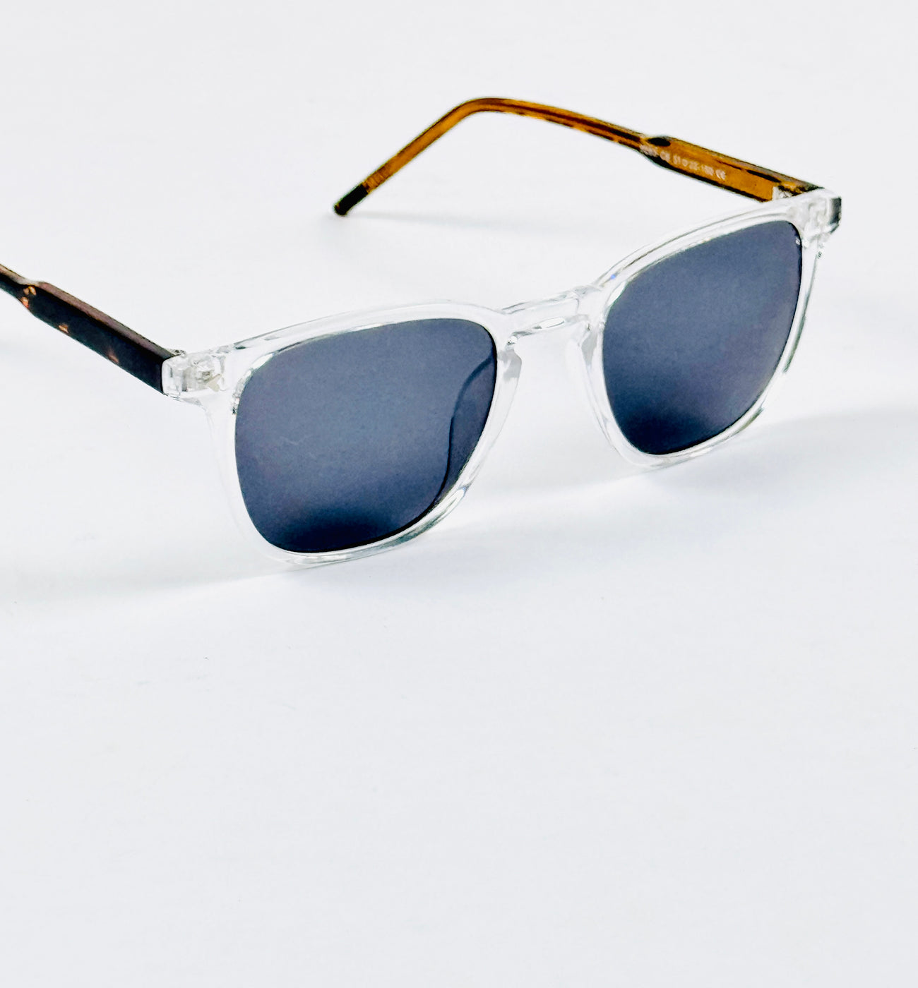 Moscot - 6283 – 51 – Transparent Black – Acetate – Sunglasses – Unisex