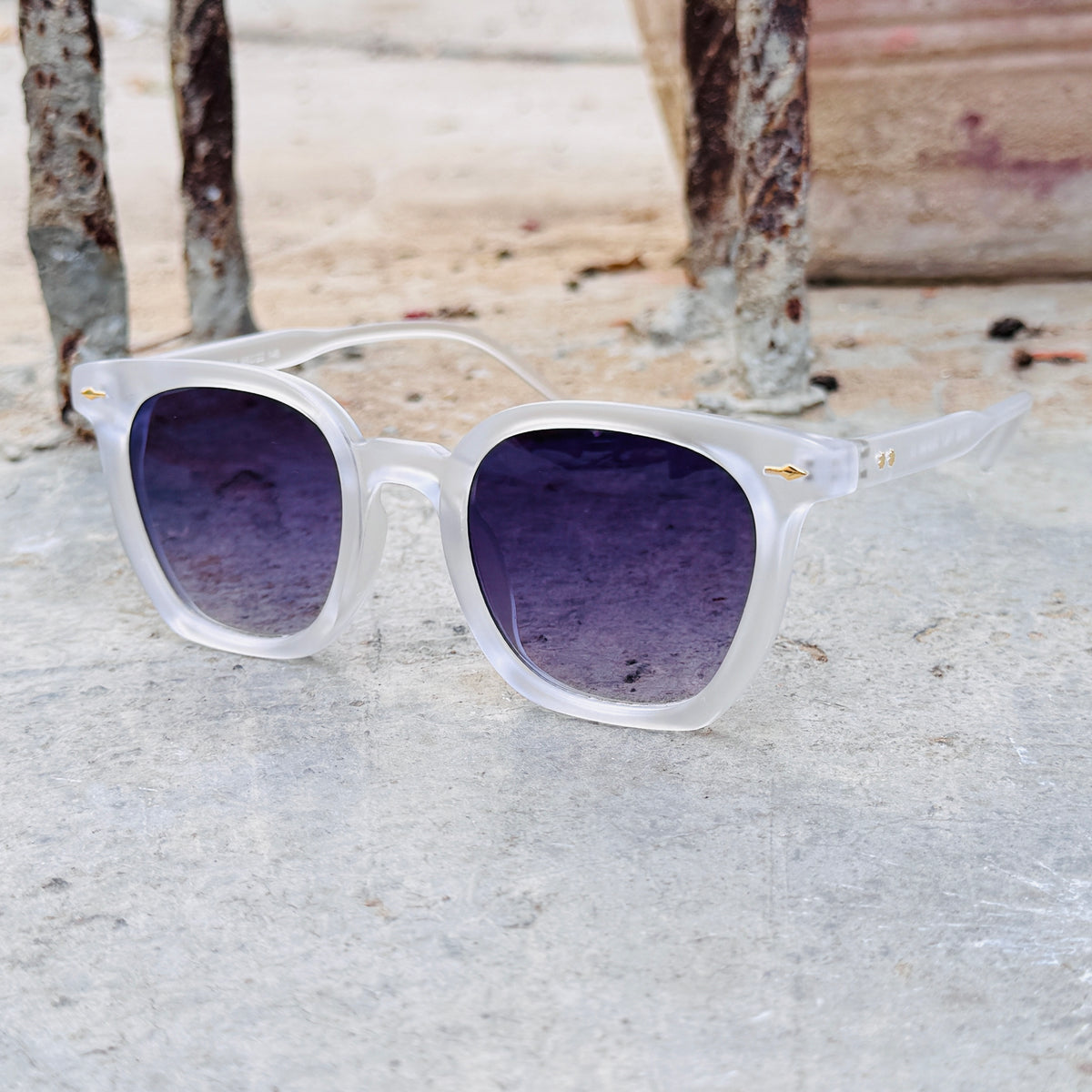Moscot – 2526 – 48 - Transparent Black Gradient – Acetate  – Sunglasses - Unisex