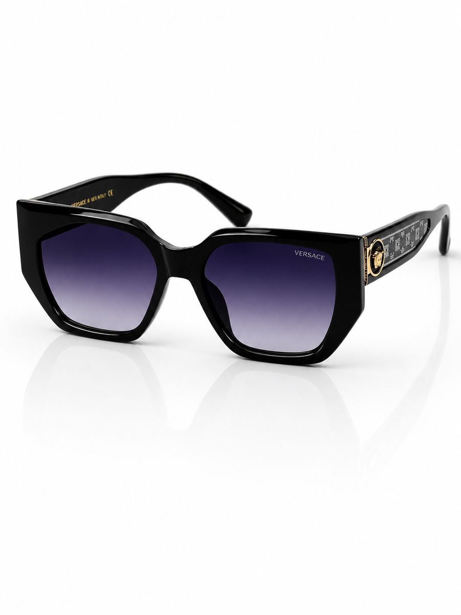 Versacee - 9040 – 57 – Black Gradient – Acetate – Sunglasses – Ladies
