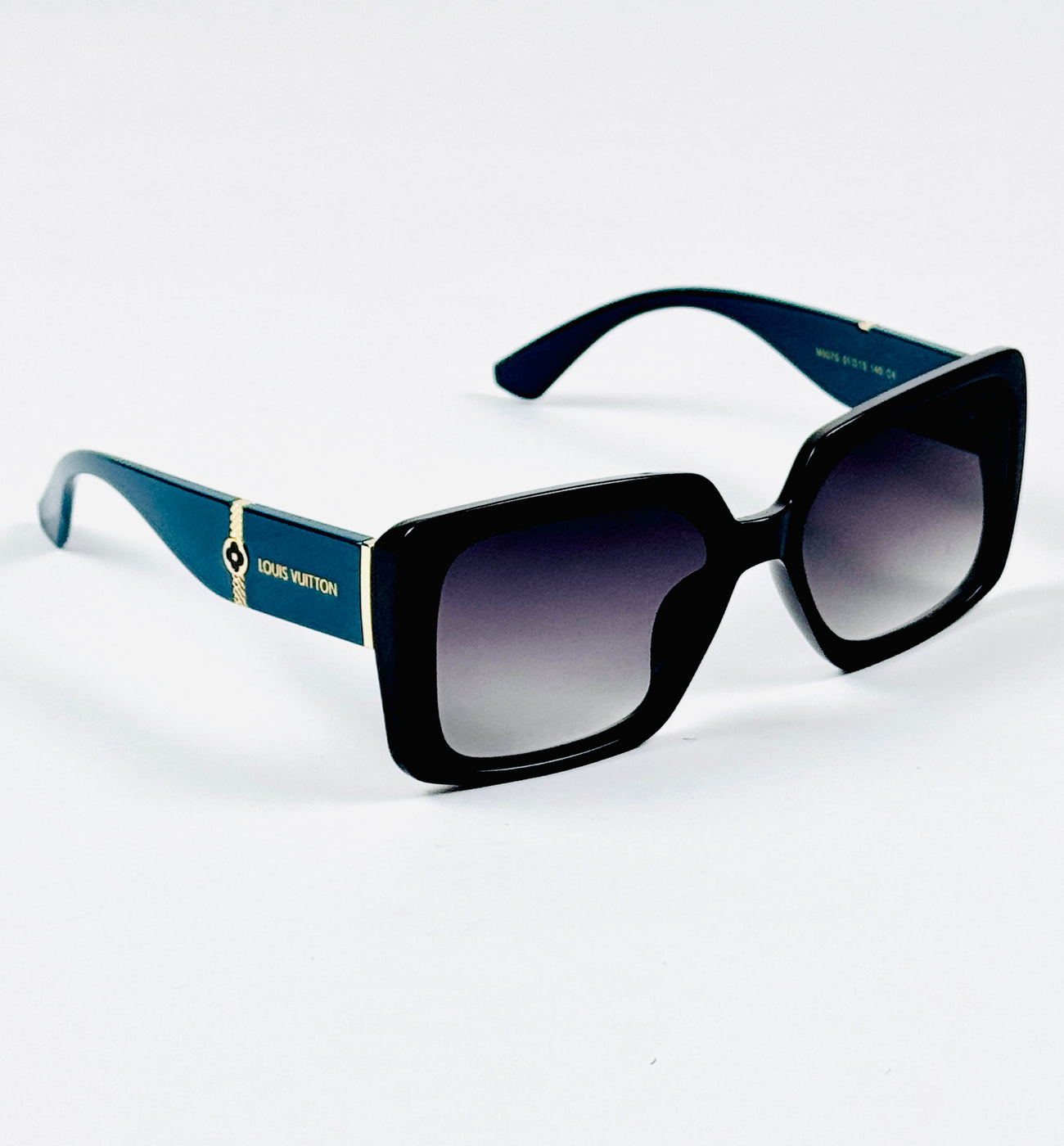 Louis Vuitton - 9076 – 61 – Black Gradient – Acetate – Sunglasses – Ladies