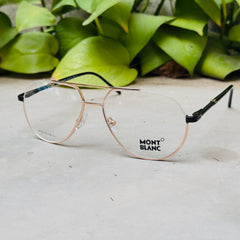 Mont Blanc – 90439 – 54 – Golden Black –  Metal - Optics – Unisex