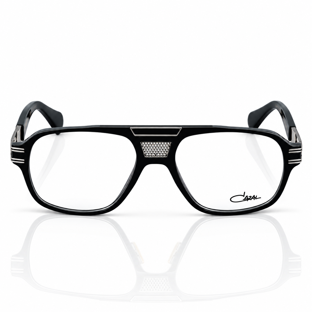 Cazal – 26196 - 55 – Silver Black –  Acetate - Optics – Unisex - Premium