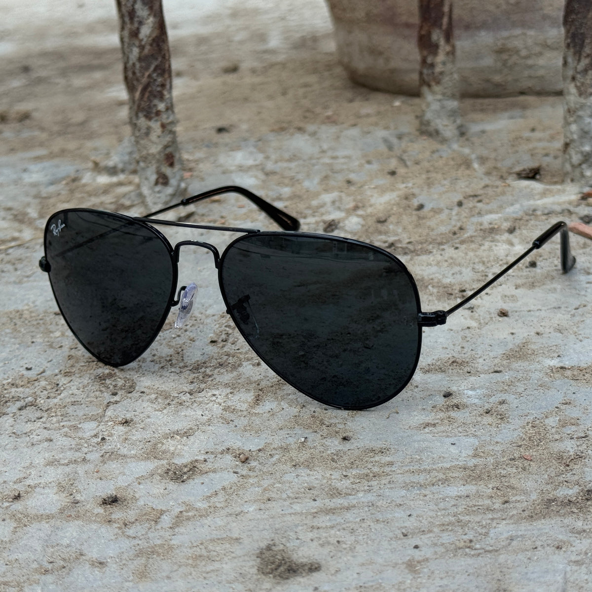 Rayban – 3026 – 58 – Black – Metal – Sunglasses – Unisex - Premium
