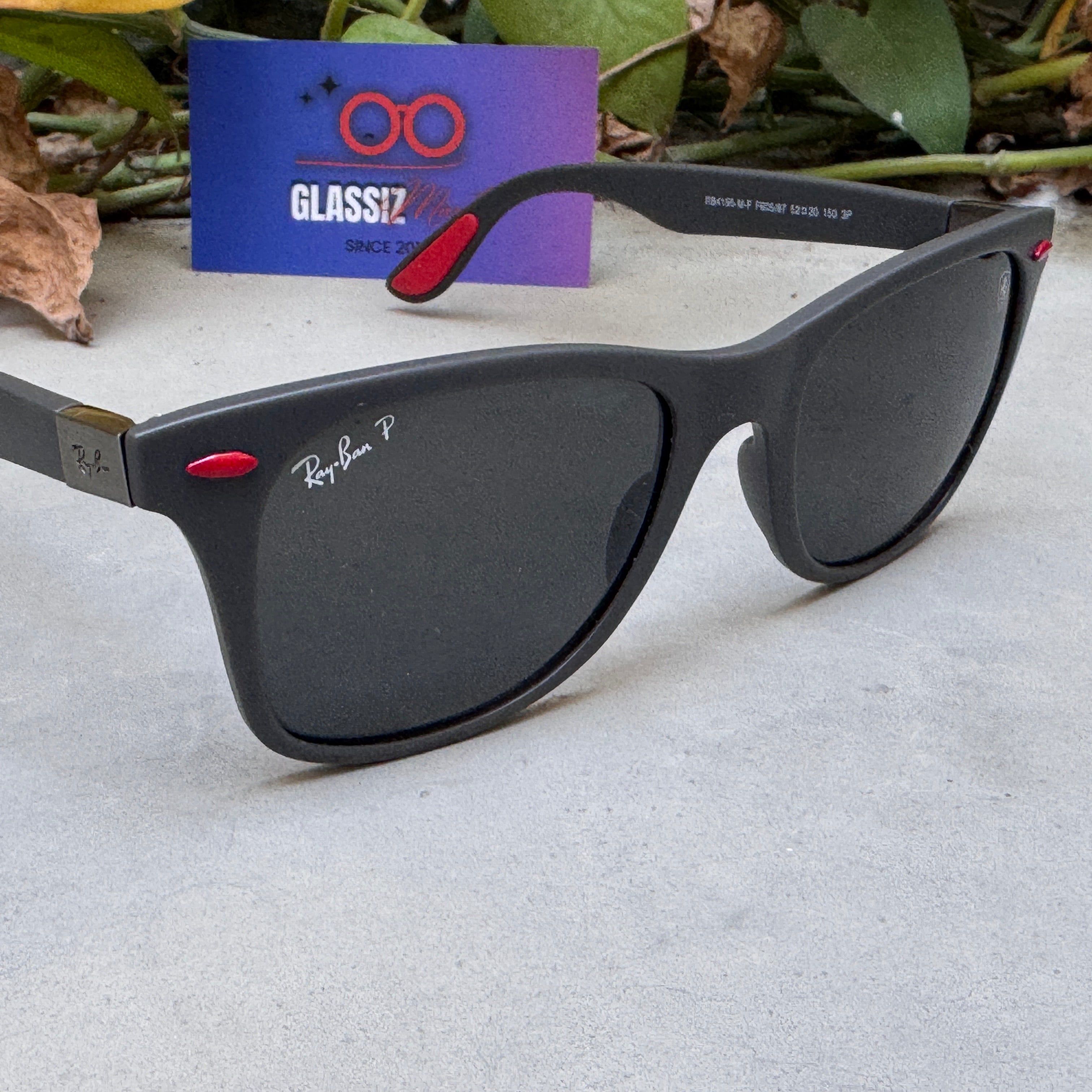 RayBan – 4195 – 52 – Grey –  Acetate- Sunglasses – Unisex - Premium