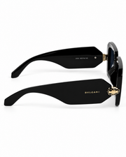 BVLGARI – 52 – Black – Acetate - Sunglasses - Ladies