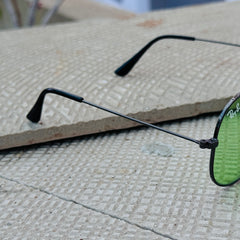 Rayban – 3026 – 62 – Black Green – Metal – Sunglasses – Unisex - Premium