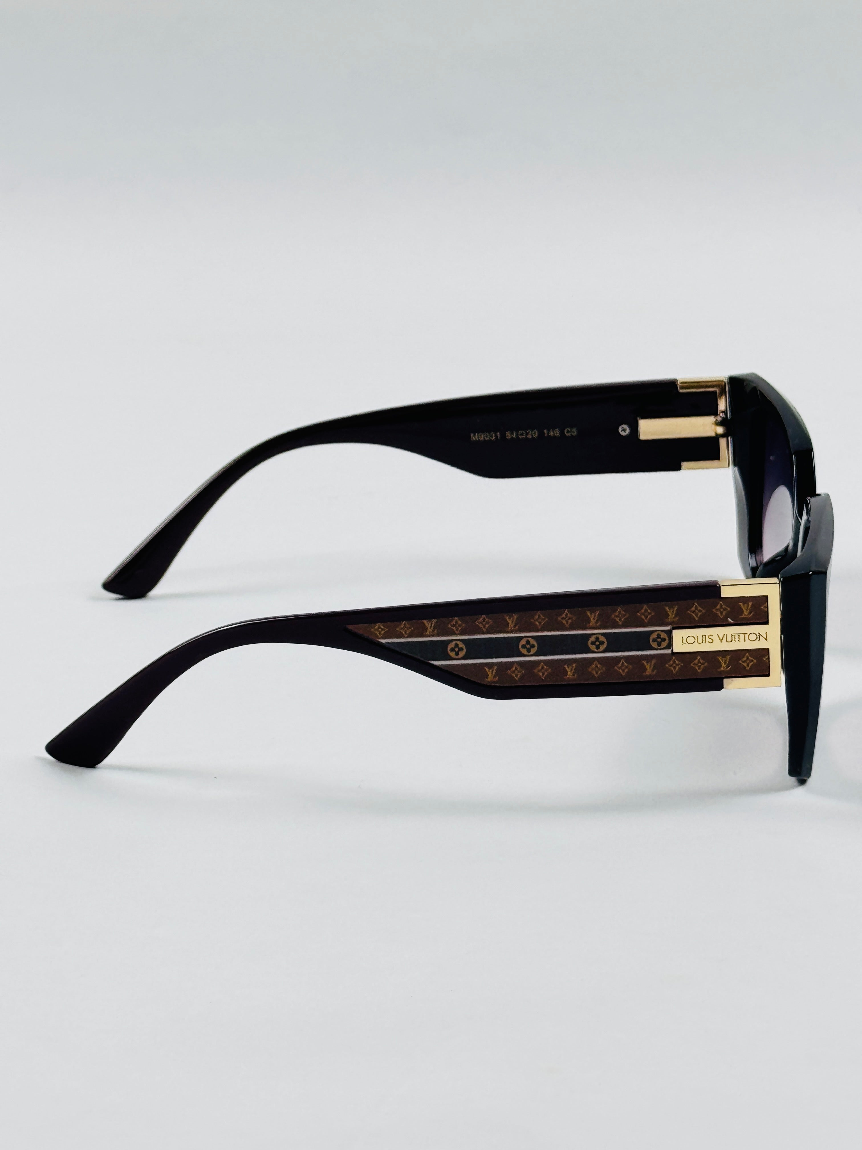 Louis Vuitton - 9031 – 54 – Black Pink – Acetate – Sunglasses – Ladies