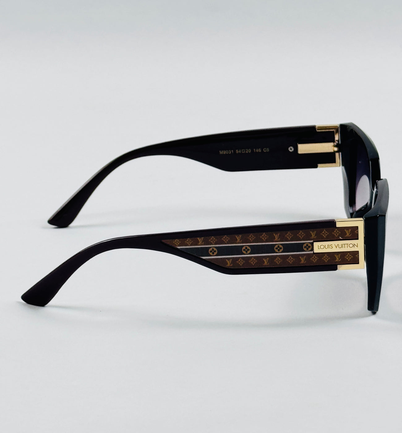 Louis Vuitton - 9031 – 54 – Black Pink – Acetate – Sunglasses – Ladies