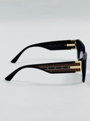 Louis Vuitton - 9031 – 54 – Black Pink – Acetate – Sunglasses – Ladies