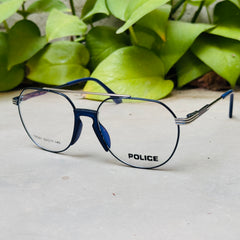 Police – 135301 – 53 – Silver Blue –  Metal - Optics – Unisex