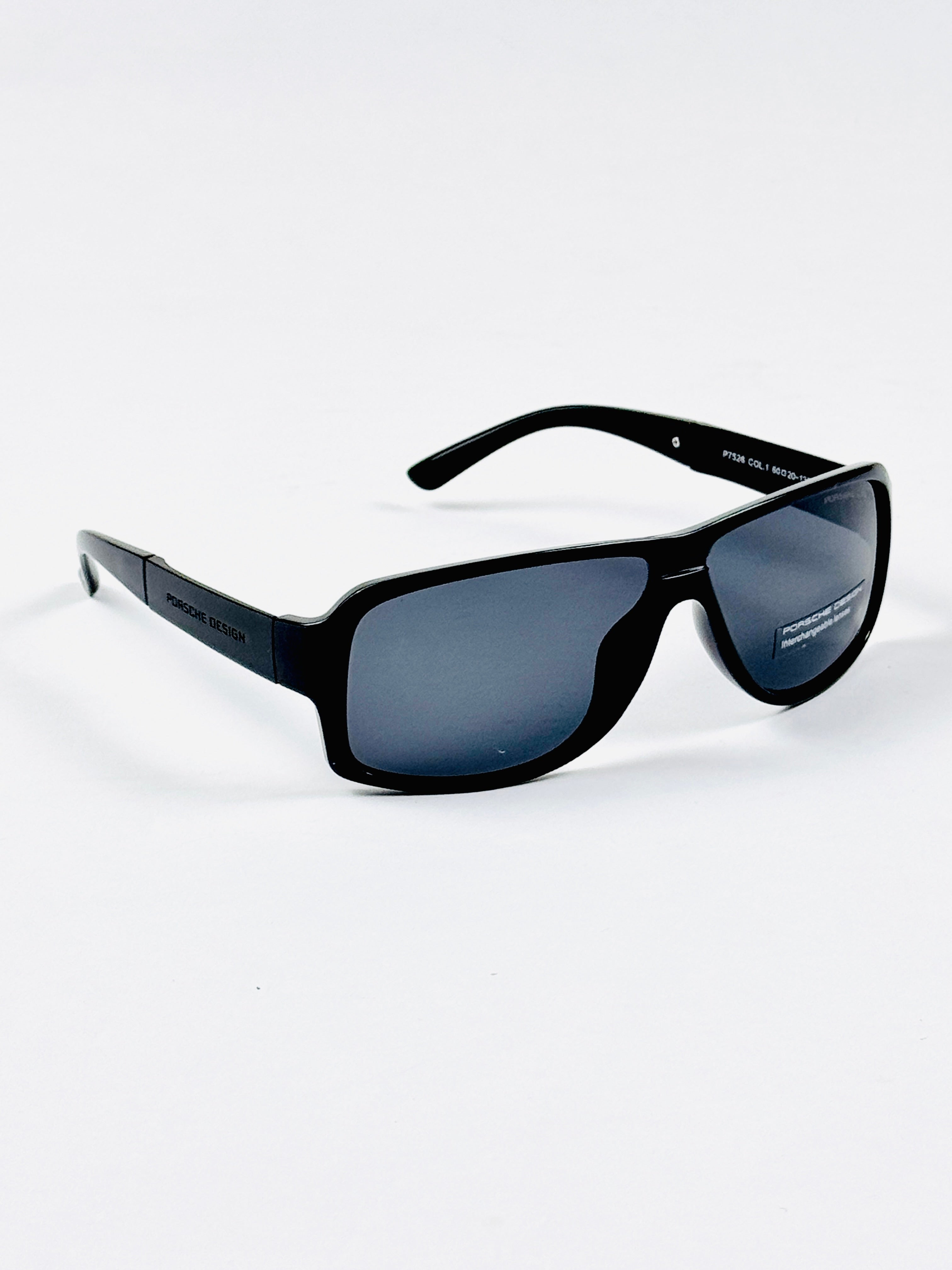 Porsche - 7526 – 60 – Black – Acetate – Sunglasses – Unisex