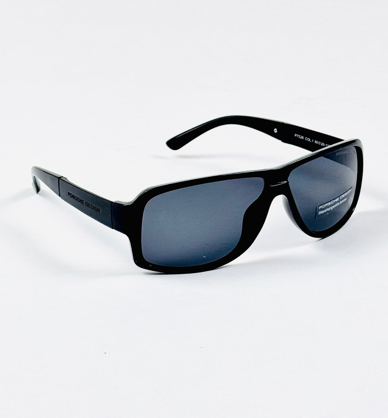 Porsche - 7526 – 60 – Black – Acetate – Sunglasses – Unisex
