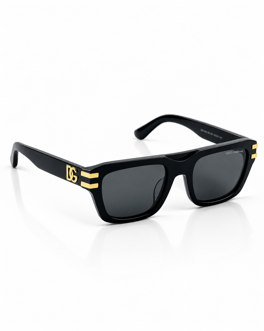 Dolce & Gabbana – 4496 - 54 – Black – Acetate - Sunglasses – Unisex - Premium